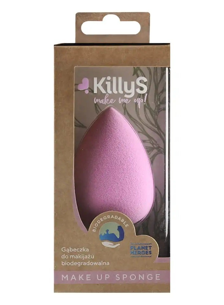 Killys Biodegradable Makeup Blender Sponge – Natural & Eco-Friendly